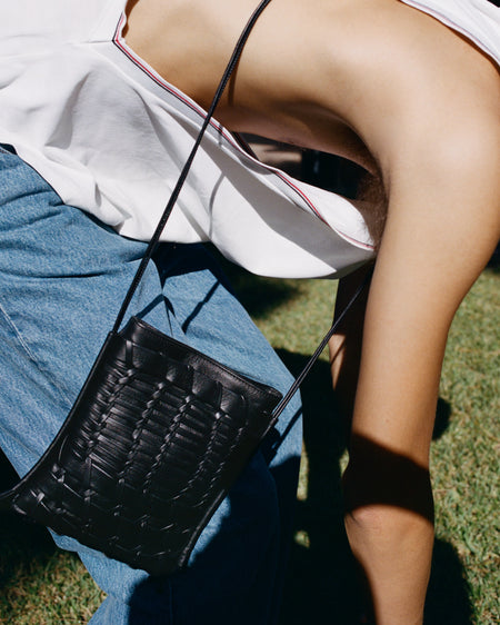 TRENA - Flat Square Crossbody Bag