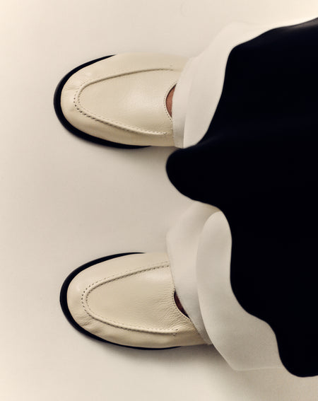 JULIOL W SUPPLE SHINY - High Cut Deconstructed Loafer