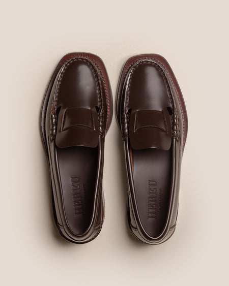 SINEU - Interlaced-detail Slip-on Loafer