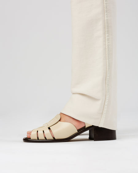 ANCORA SQUARED HEELED - Open-Toe Fisherman Sandal