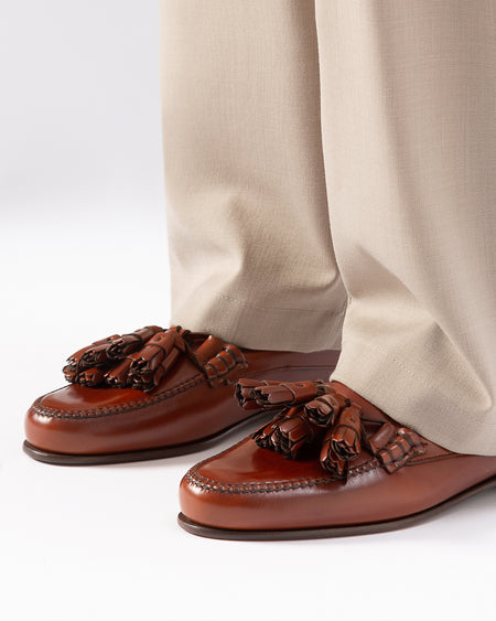 BORLADA - Tasseled Mule Loafer
