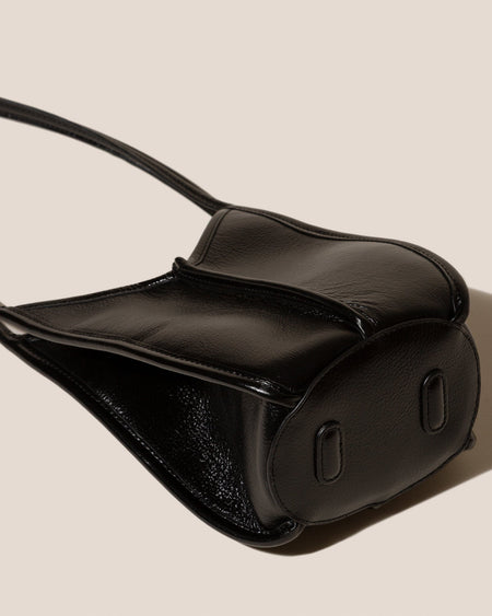 CALELLA BUCKET LEATHER - Leather-trimmed Shoulder Bag
