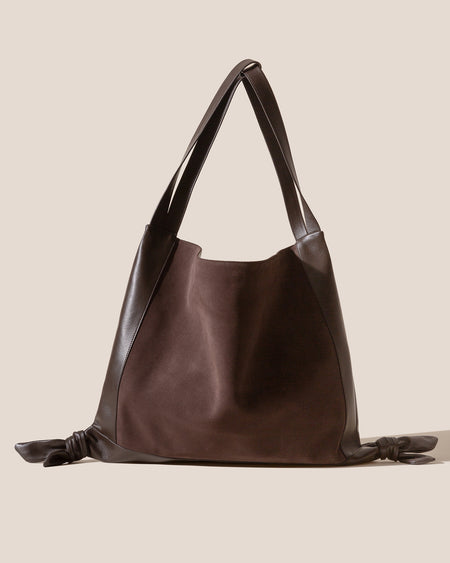 CADOR SUEDE - Slouchy Shoulder Bag
