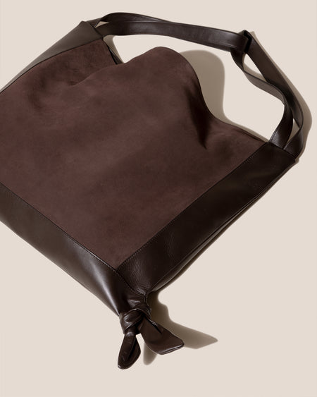 CADOR SUEDE - Slouchy Shoulder Bag