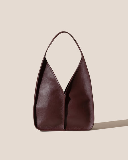 CALELLA HOBO - Leather-trimmed Shoulder Bag