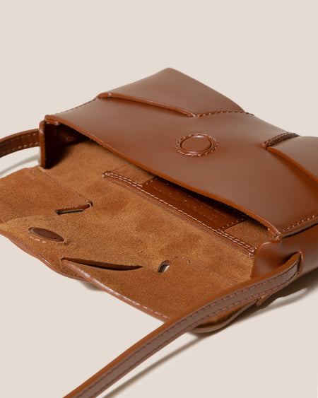 MABRA MINI - Woven Detail Crossbody Bag