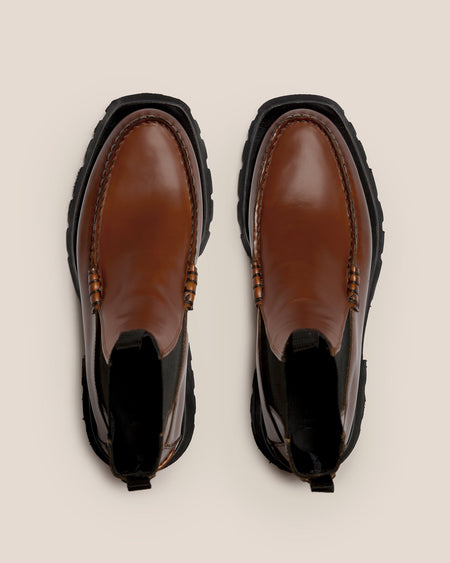 ALDA SPORT - Tread Sole Low-calf Chelsea Boot