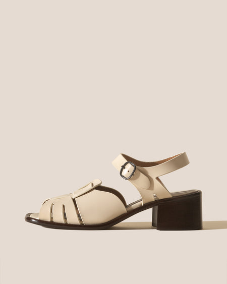 ANCORA SQUARED HEELED - Open-Toe Fisherman Sandal