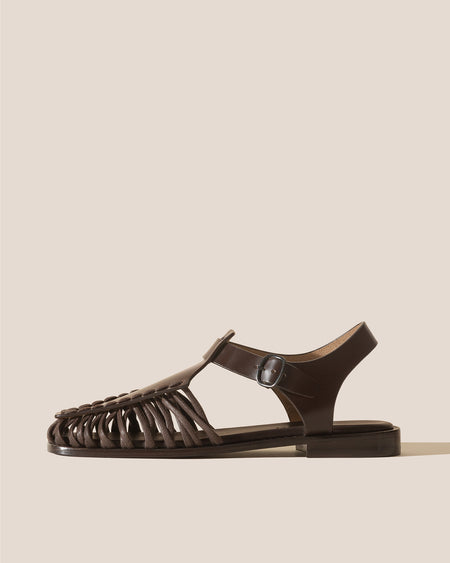 ALARO - Square-Toe T-bar Sandal