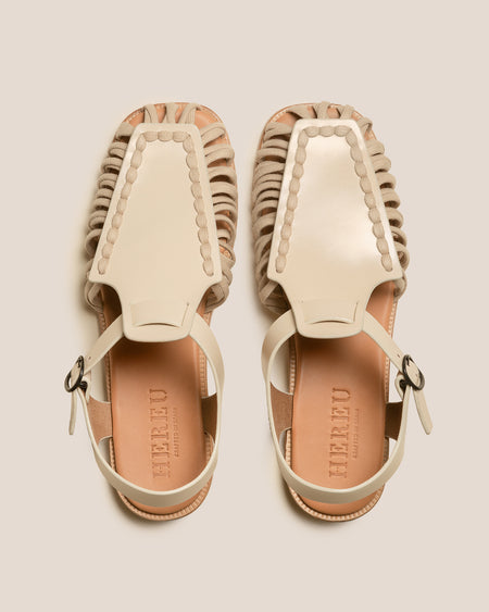 ALARO - Square-Toe T-bar Sandal