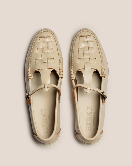 MAQUEDA - Interwoven T-bar Loafer