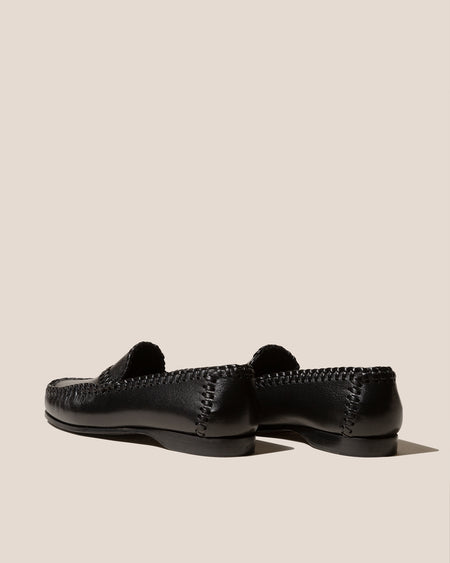 SASTRE SUPPLE SHINY - Braided Seam Slip-on Loafer