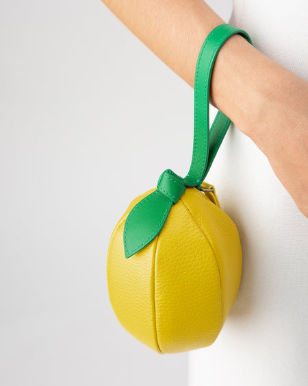 LLIMONA PURSE - Lemon-Shaped Leather Coin Purse