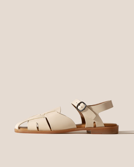 PEDRA - Squared Closed-Toe Fisherman Sandal