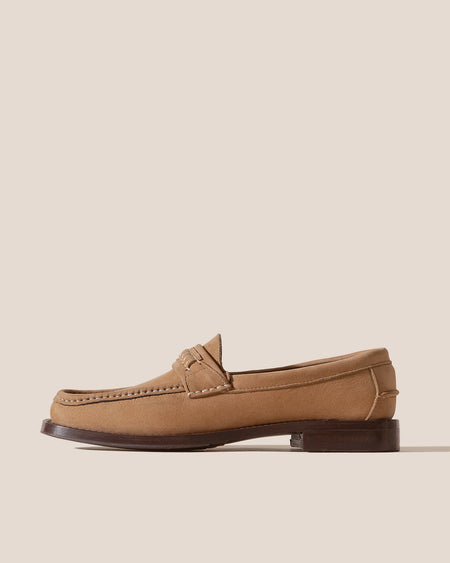 BORADA BORDON NUBUCK - Slip-on Moc Toe Loafer