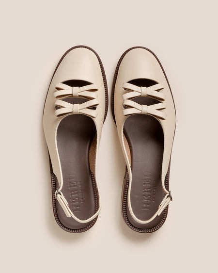 FEMENIA - Slingback Bow-detail Sandal