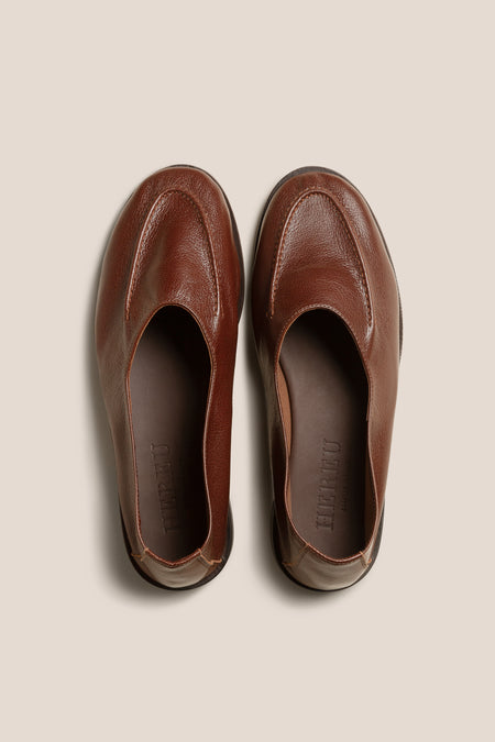 JULIOL W SUPPLE SHINY - High Cut Deconstructed Loafer