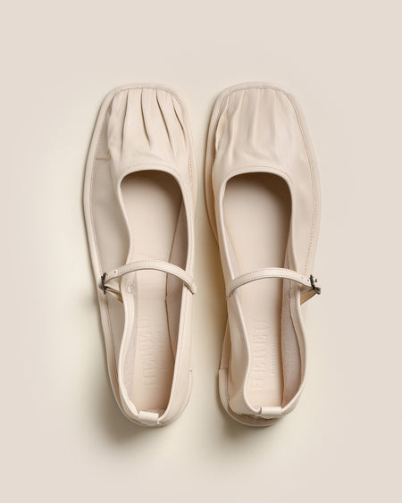 DANSA - Pleated-Toe Mary Jane Pump