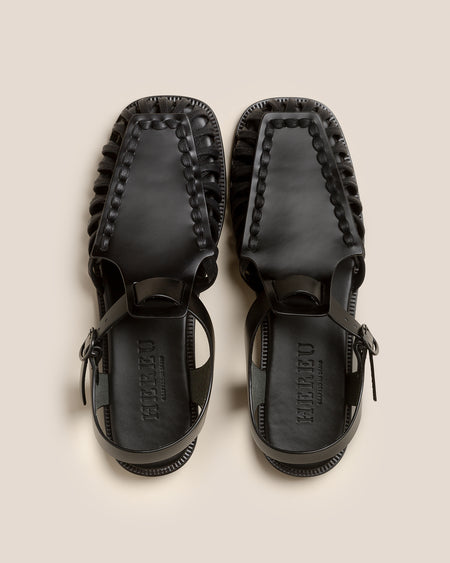 ALARO - Square-Toe T-bar Sandal