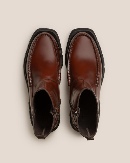 ANDREU SPORT - Low-calf Zipped Boot