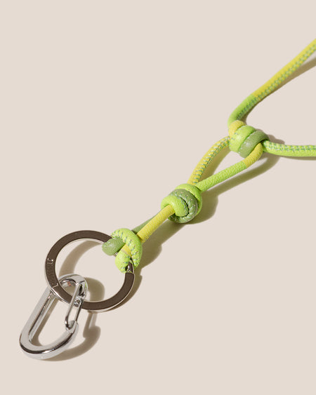 LLIMA KEYCHAIN - Hand-Knotted Patchwork Keychain