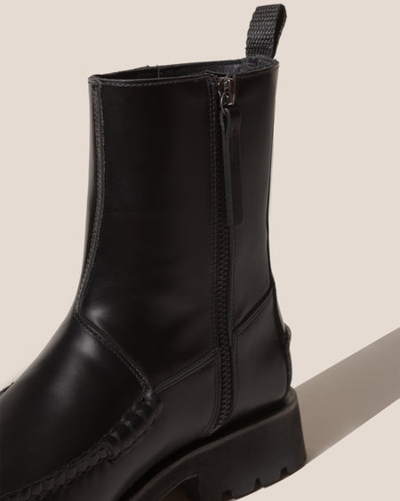 ANDREU SPORT - Low-calf Zipped Boot