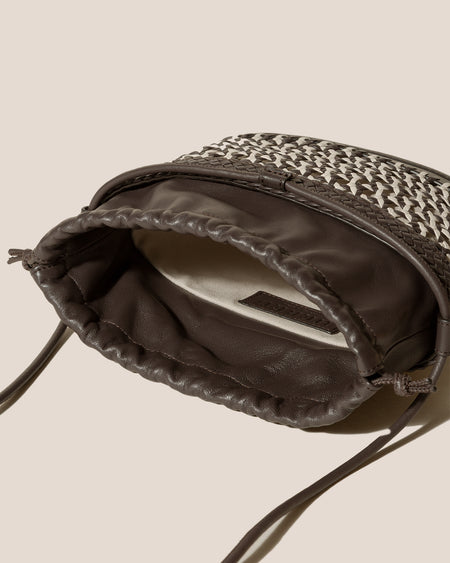 GAIA - Woven Bucket Crossbody Bag