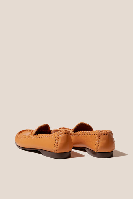 SASTRE SUPPLE SHINY - Braided Seam Slip-on Loafer