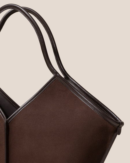 CALELLA SUEDE - Calf Suede Tote Bag