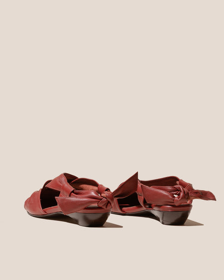 MAIA - Ruched Interlaced Sandal
