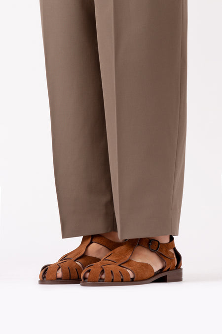 PESCA SUEDE - Fisherman Sandal