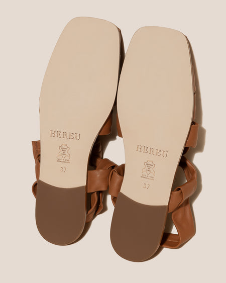 BENA - Interwoven Knotted T-bar Sandal