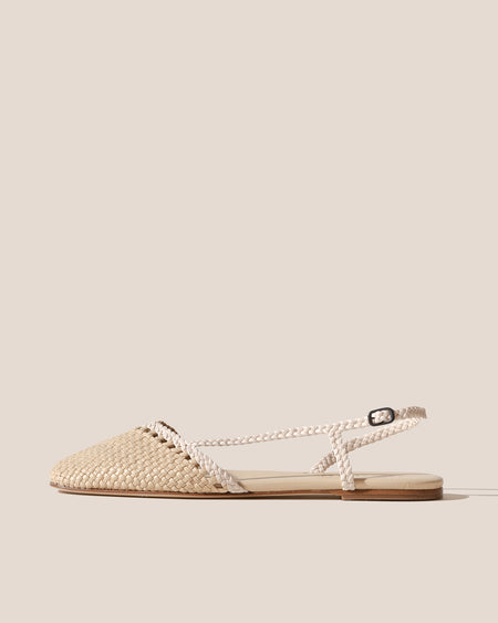 RONDAIA - Woven Asymmetrical Sandal