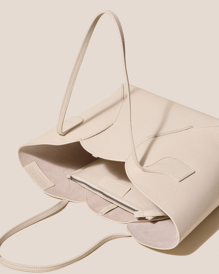 SEPAL S GRAINY - Tulip Shape Zipped Tote Bag