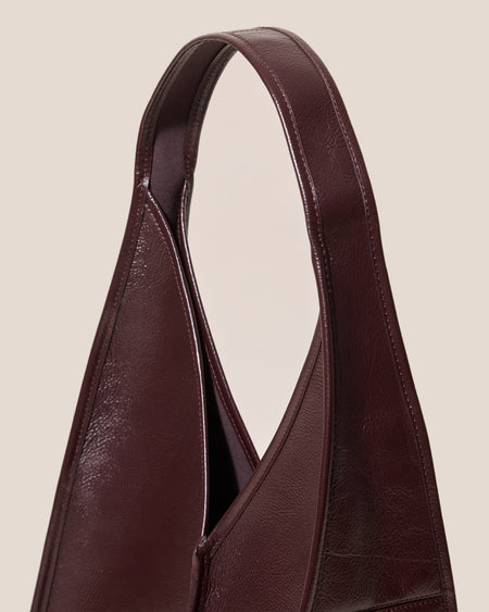 CALELLA HOBO - Leather-trimmed Shoulder Bag