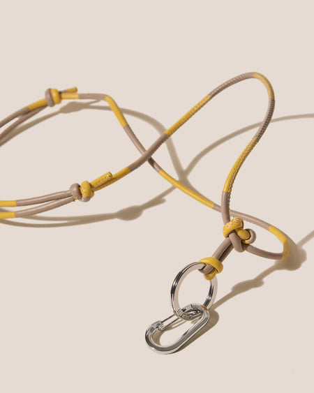 LLUM KEYCHAIN - Hand-Knotted Patchwork Keychain