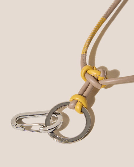 LLUM KEYCHAIN - Hand-Knotted Patchwork Keychain