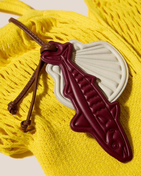 CALELLA FILT S CHARM - Knitted Cotton Net Bag