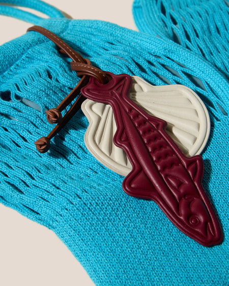 CALELLA FILT S CHARM - Knitted Cotton Net Bag