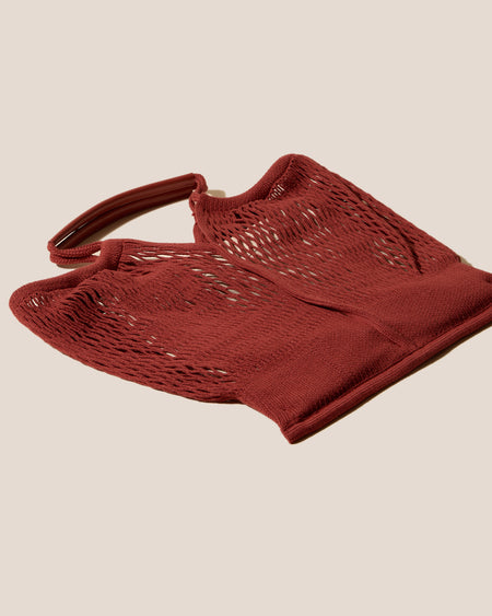 CALELLA FILT - Knitted Cotton Net Bag