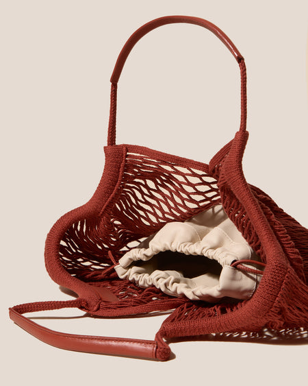 CALELLA FILT - Knitted Cotton Net Bag