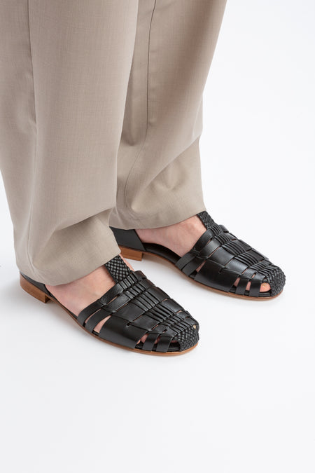 VEDRA - FOR ALL - Round-Toe Soft Fisherman Sandal