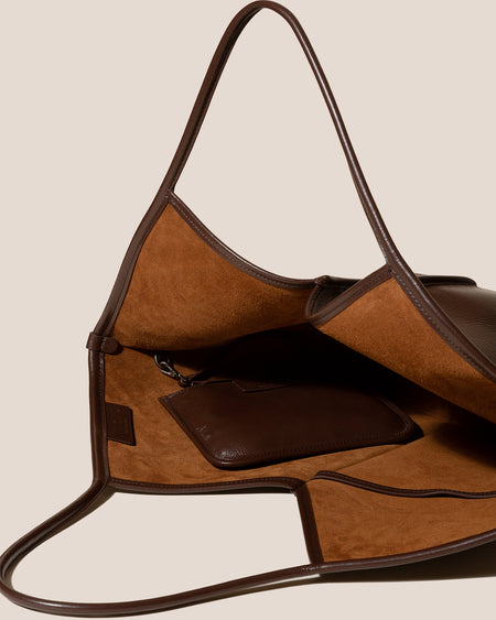 CALELLA DISTRESSED - Leather Tote Bag