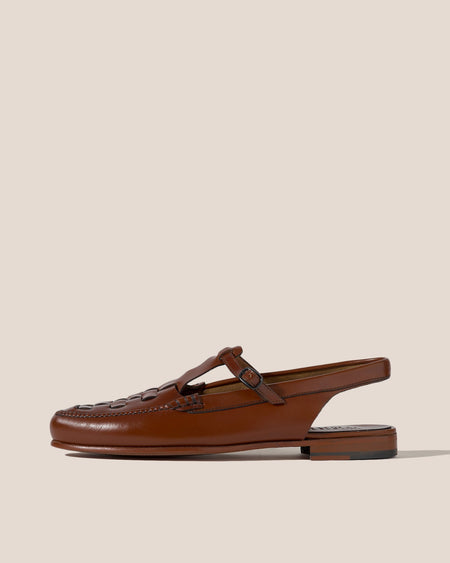 ROQUETA - Slingback T-bar loafer