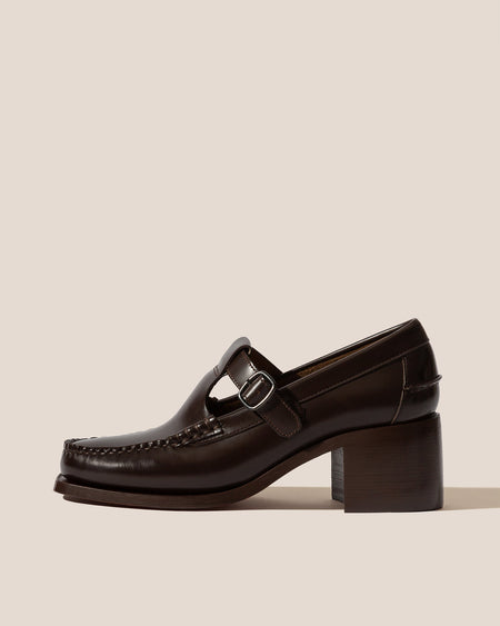 ALBER HEELED - T-Bar Loafer