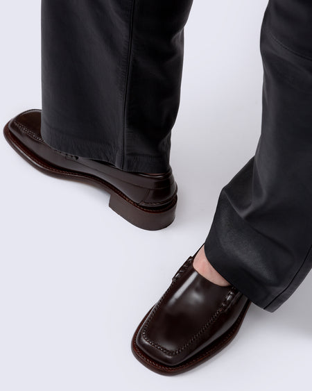 SALA - Square-Toe Low-Heeled Pump