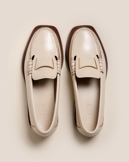 SINEU - Interlaced-detail Slip-on Loafer